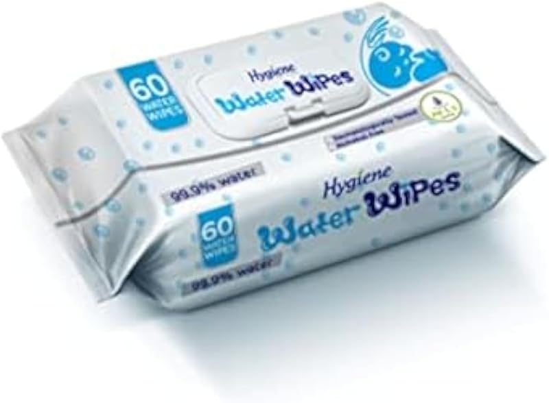 Extra Hygiene Water Wet Wipes Baby Cleansing 60W