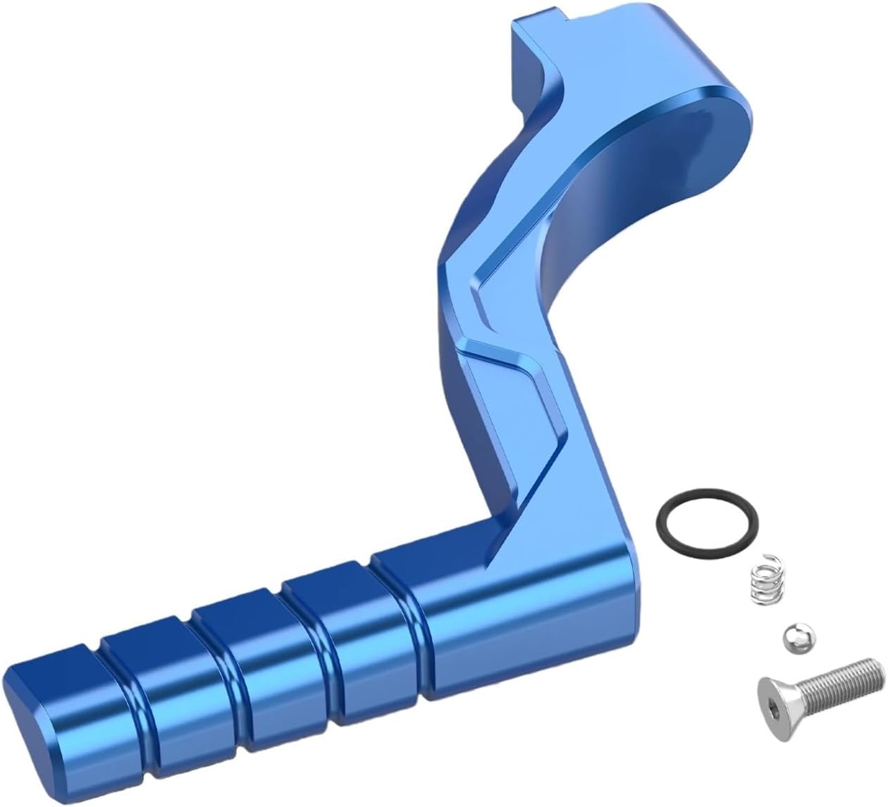 Kick Start Lever Kick Starter Extend Lever Kicker Start Pedal ATV for 200 YS200 1988-2006 Anti-Slip Aluminum Accessories