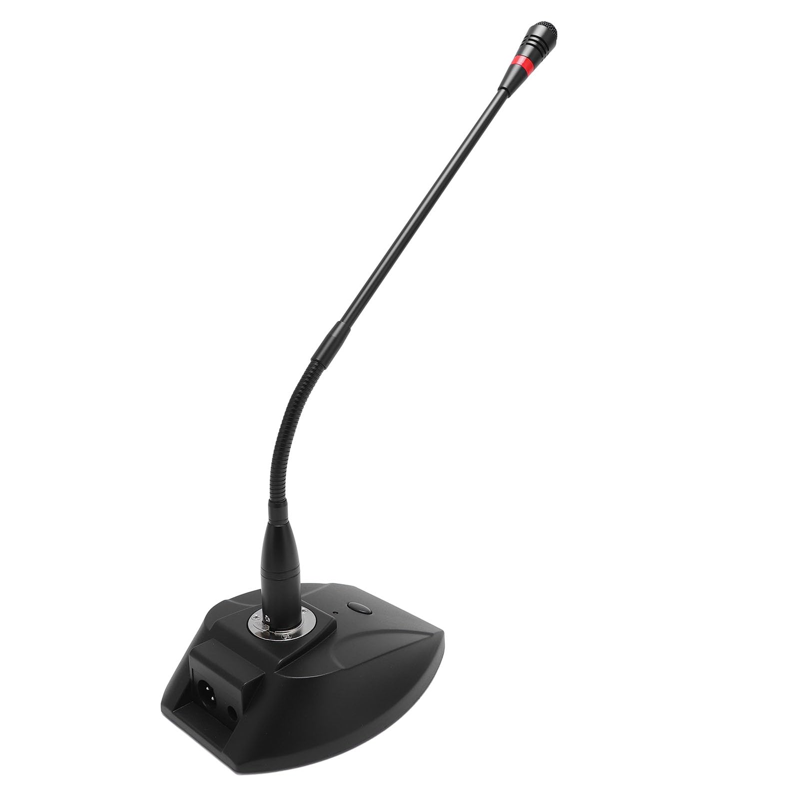 Microfono a Collo di Cigno da Tavolo, Pickup Cardioide, Registrazione Musicale, Riunioni Video, Conferenze, Conferenze, Angolo Regolabile, Microfono da Tavolo con Connettore XLR