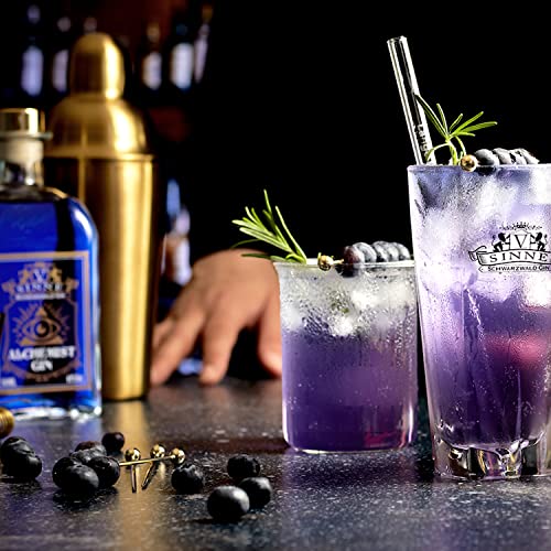 Alchemist Gin - der Farbwechsel Gin mit Heidelbeeren - ändert die Farbe bei Zugabe von Tonic - 500 ml – Bild 5