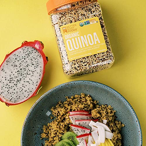 Betterbody Foods Organic Quinoa, 3 Lb #TOP7