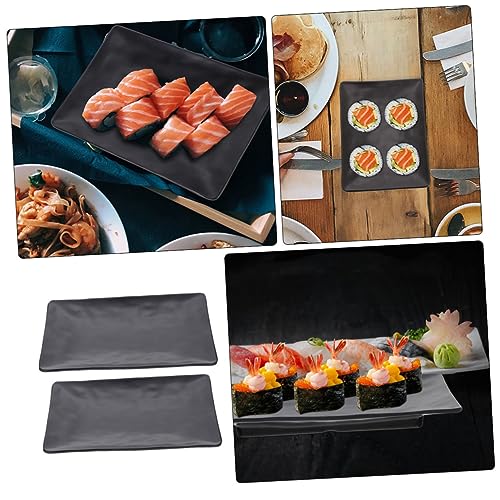 MAGICLULU 2 piezas Plato de sushi delicado estilo japonés miniatura 7