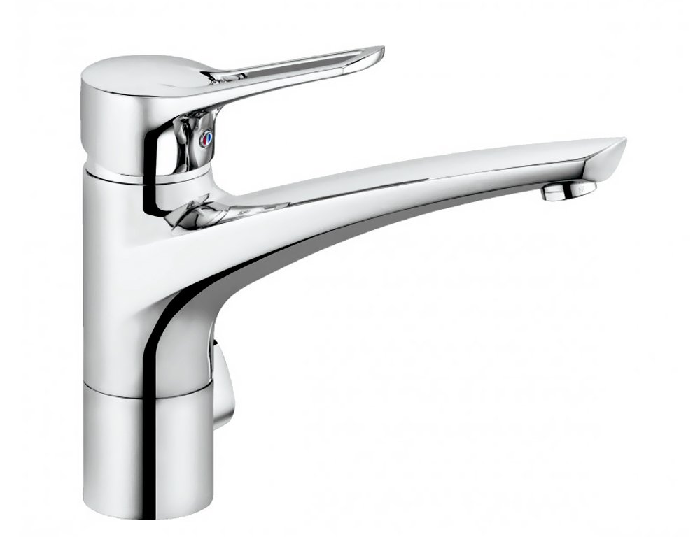 Kludi 399070562 | Grifo Lavadero Monomando del Fregadero de Cocina MX | Color: Chrome
