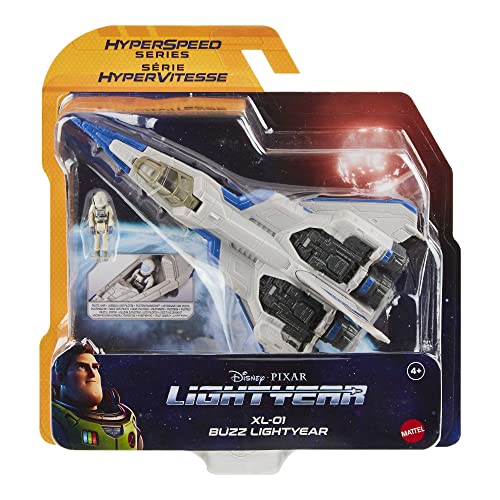 Image of Mattel Disney Pixar Lightyear Hyperspeed Series XL-01 & Buzz Lightyear, HHJ94
