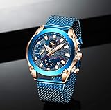 WATERPROOF: 3 ATM / 30M wasserdichte (Unterstützung Kalte Dusche und Schwimmen, funktionieren nicht, wenn Uhr unter Wasser, kein heißes Wasser nicht unterstützt);