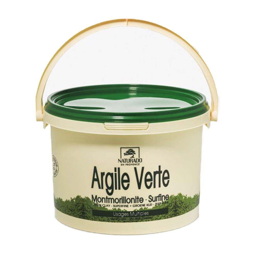 Naturado En Provence - Secchiello Argilla Verde Polvere Superfine - Naturado - biologica certificata - 2,5 kg