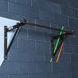 BARRA ROBUSTA - Este aparato de musculación cuenta con una estructura de acero resistente y duradero para una longevidad superior y un peso máximo del usuario de 150kg.