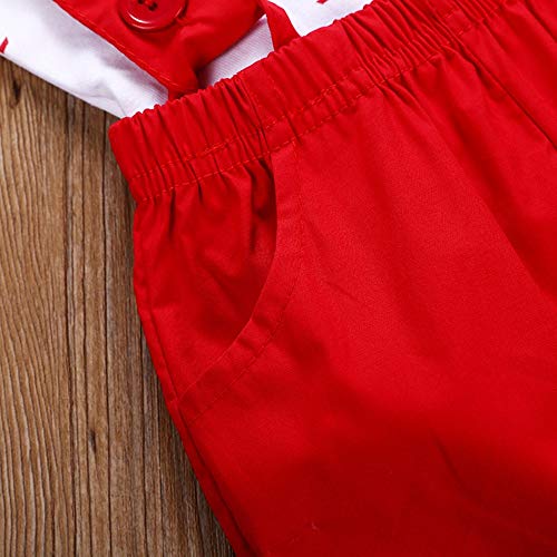 Grenouillère bébé manches courtes rouge M pour change facile - 6