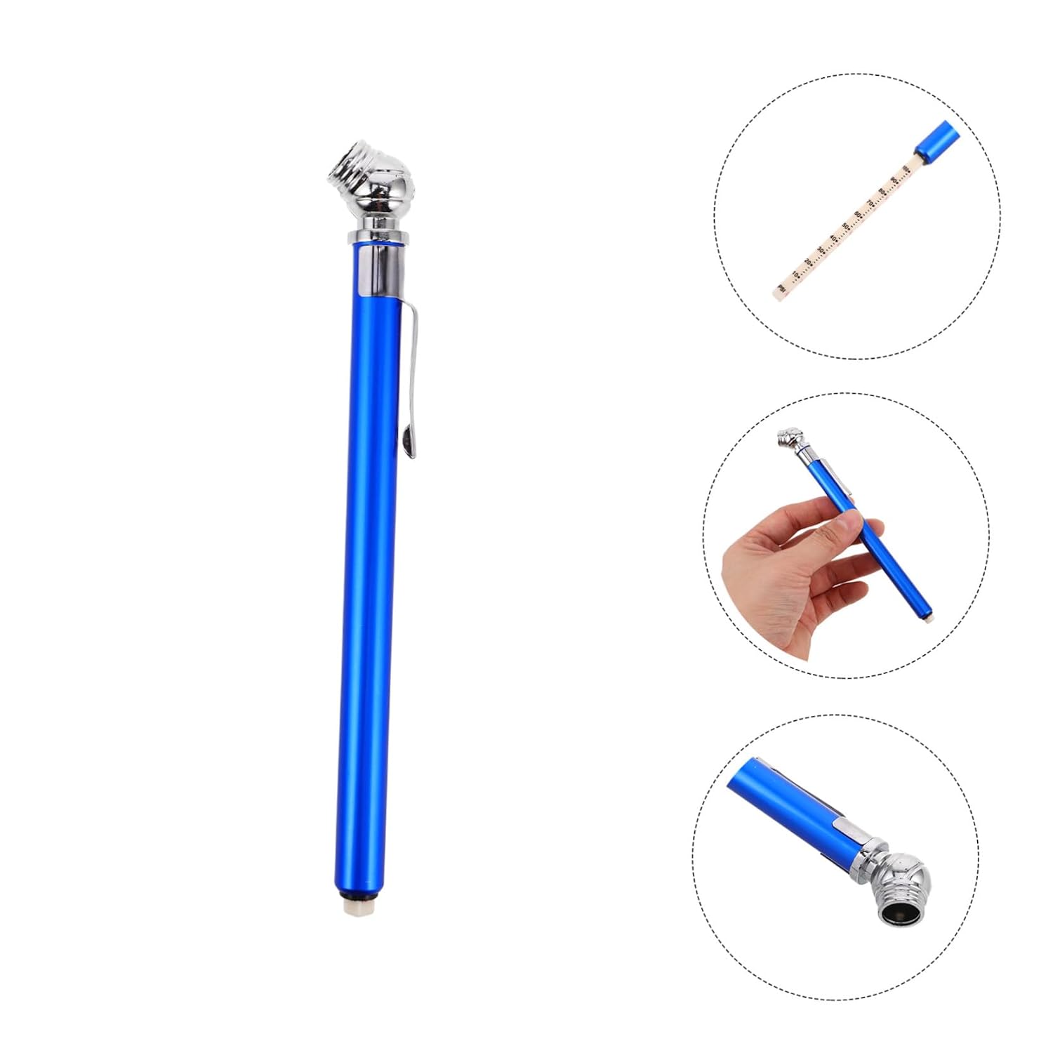Tire Pressure Gauge Pen Portable Analog Design for Accurate Tire Measurements Vehicles Compact and Ergonomic for Cars