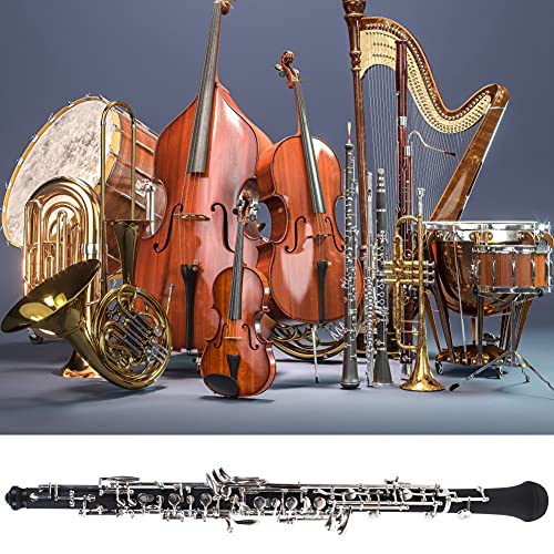 Oboe Instrument Oboe Professional Black C Key Cupronickel Metal Finger Rest Beginner Musician Musical Instrument Parts Beginner Musical Instruments #TOP2