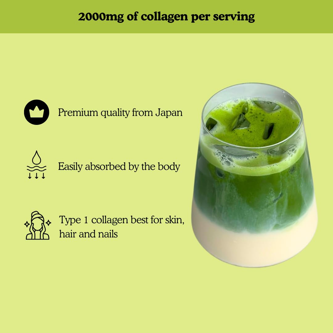 Matcha Masta Matcha Collagen 40g 1 41 oz Matcha Tools Kit Set Bundle — view 9