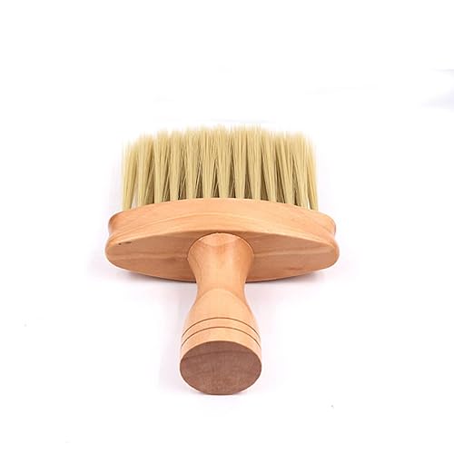 Miniatura 15 de Cepillo de limpieza facial para peluquero suave, cepillo de limpieza de cuello, cepillos de barrido de pelo, suministros de peluquería profesional