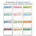 2026 Calendar,18-Month Wall Calendar Runs from Jan 2026 to Jun 2027, 11.5