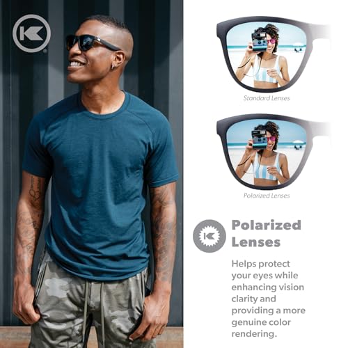 Image of Knockaround Square Polarized Sunglasses for Men & Women - UV400 Protection