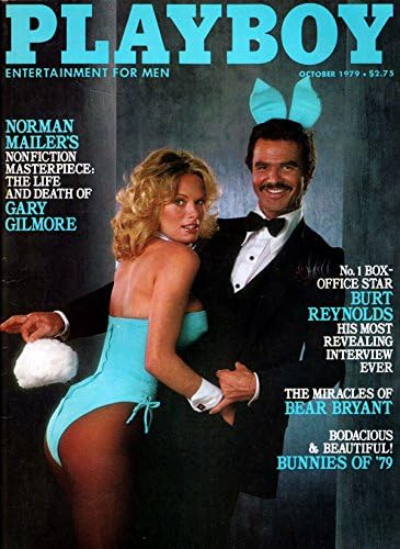 Playboy Vintage Magazine Back Issue Dated October 1979 with Burt Reynolds on the Cover [Single Issue Magazine] Hugh Hefner