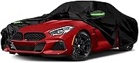 Vista 13 de Funda impermeable para automóvil compatible con BMW Serie 8 Coupe 2019-2025, protector de automóvil de ajuste personalizado 210T con tiras