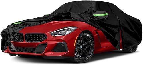 Miniatura 55 de Funda impermeable para automóvil compatible con BMW X5/X5 M, X6/X6 M 2007 - 2022, 210T 6 capas para todo tipo de clima con puerta con cremallera