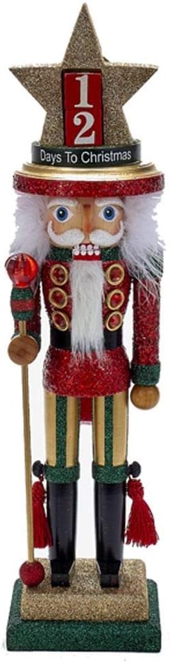 Kurt Adler 18" Hollywood Nativity Hat Nutcracker