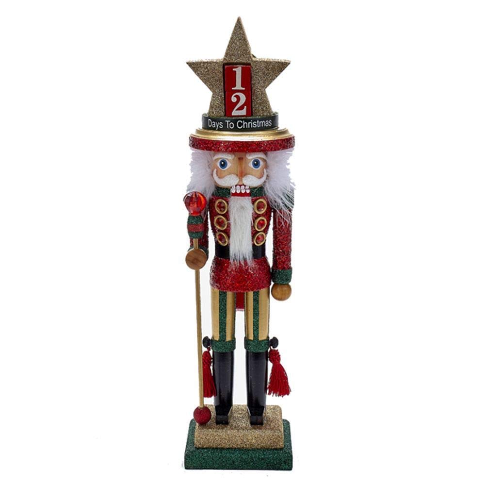 Kurt Adler 18" Hollywood Nativity Hat Nutcracker