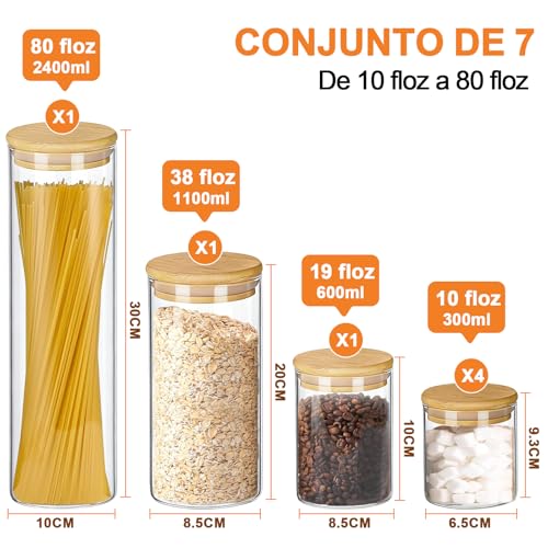La Mejor Recopilación de Contenedores de Vidrio Con Tapa del mes. 26 Imagen adicional