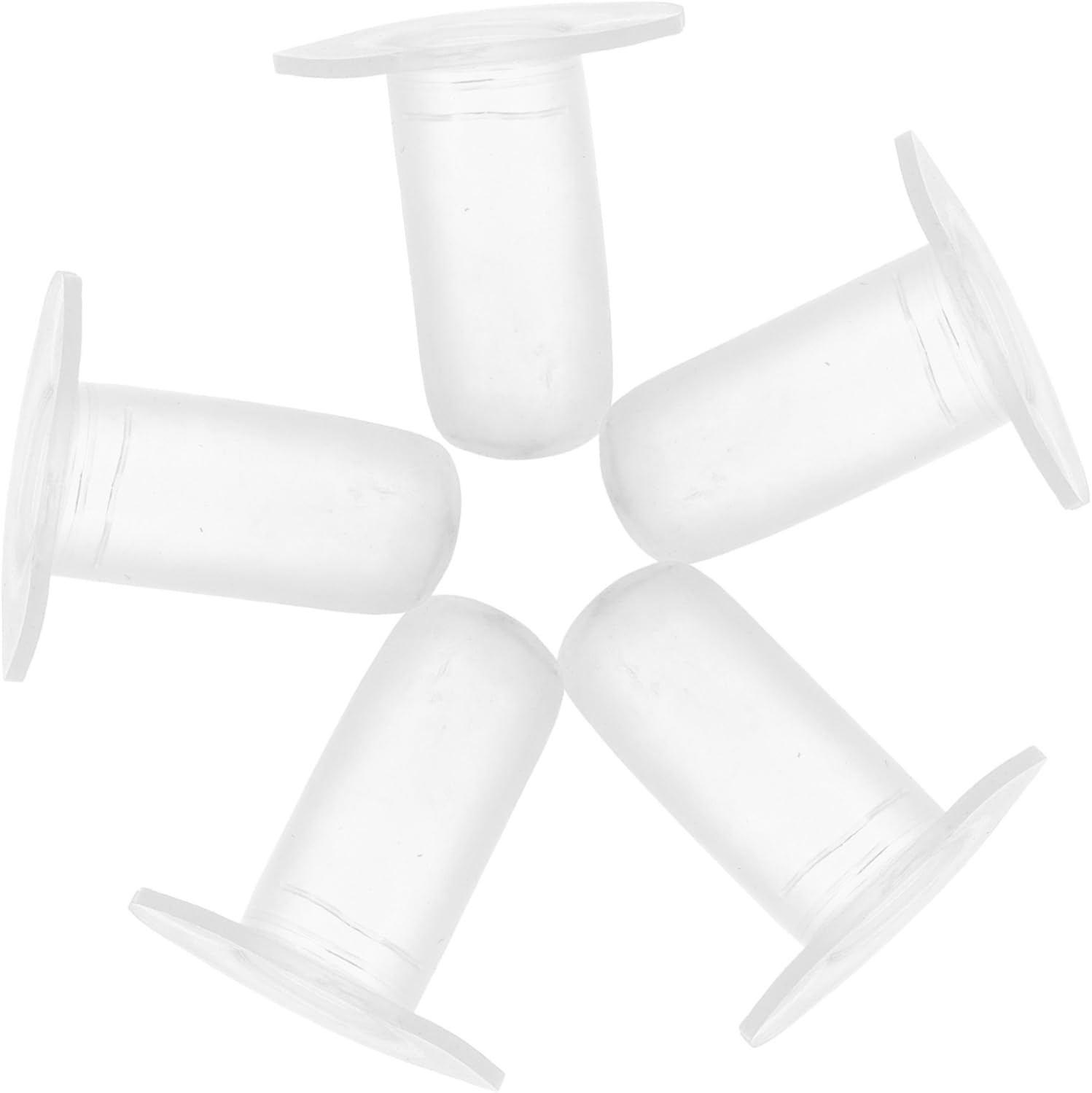 5pcs Calf Bottle Nipple Silicone Pet Feeding Nipple for Lamb Sheep Cows Leakproof Design Comfortable for Young Animals