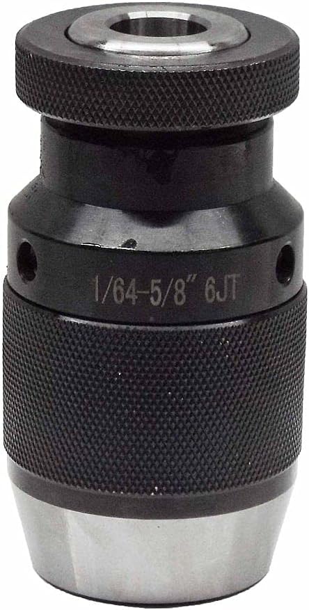 1/64"-1/2" 33-Jacobs Taper INDUSTRIAL KEYLESS Standard Precision Drill Chuck 4000RPM
