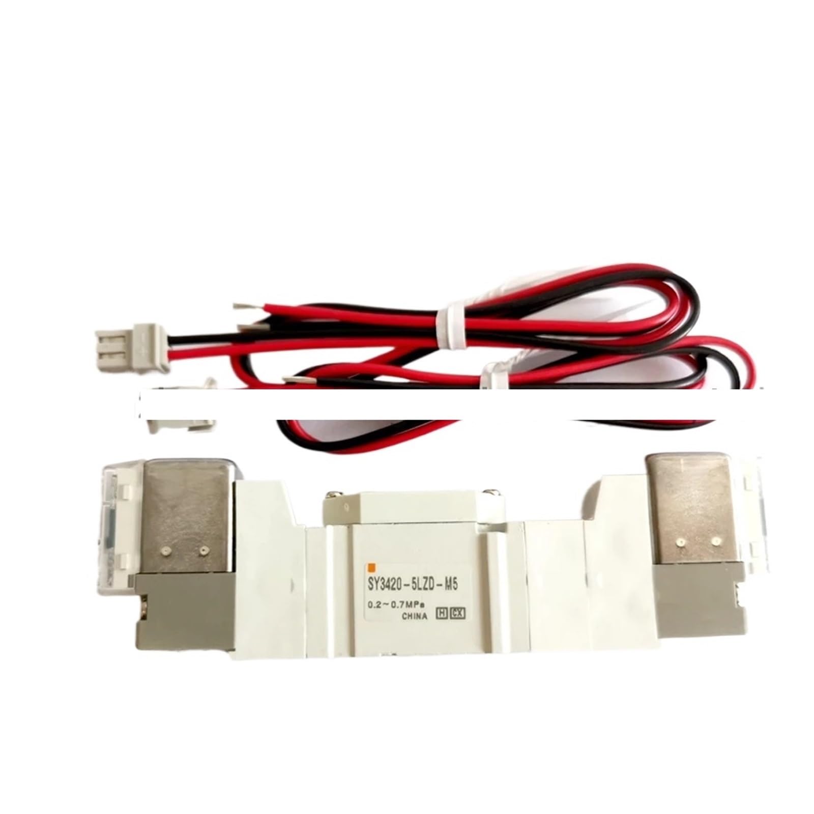 Électrovanne SY3420-5LZD-C4 distributeur pneumatique 24V pour circuit air comprimé
