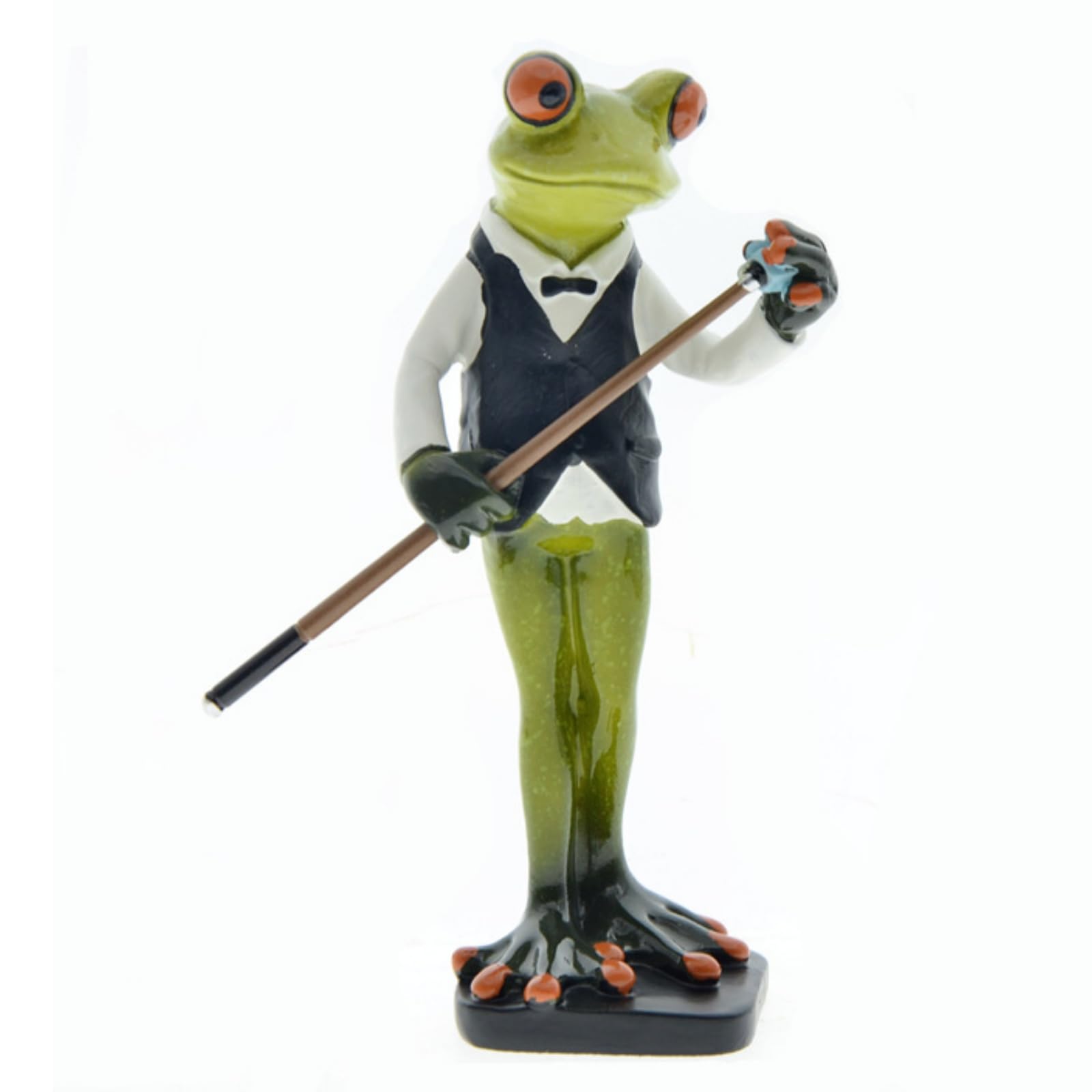 Amazon.com: Queemie Creative Playing Billiards Frog Resin
