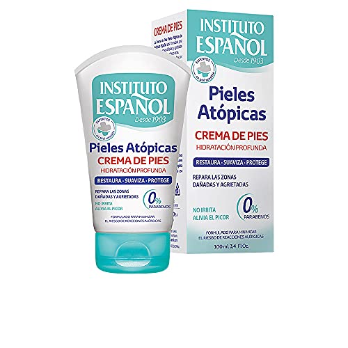 INSTITUTO ESPAÑOL Crème Pieds Hydratante et Réparatrice Peau Atopique 100 ml