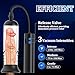 Automatic Penis Enlargement Pump for Men Erection with 3 Intensities, Male Adult Sex Toys Vacuum Sensuality Pump Penis Enlargers & Enhancer Device with a Vagina Pussy Stroker for Men Masturbation