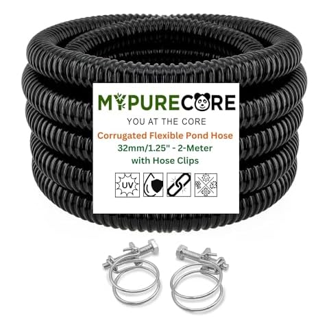 Corrugated Flexible Hose for Ponds and Water Features Cover