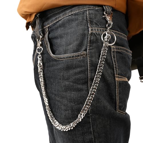 Image of PINKPIN Pants Chain Accessory for Wallets Waist Chains Punk Hip-Hop Streetwear for Men Women