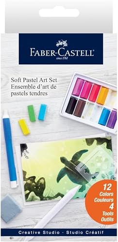 Faber-Castell Soft Pastels 12 Count(Pack of 12)