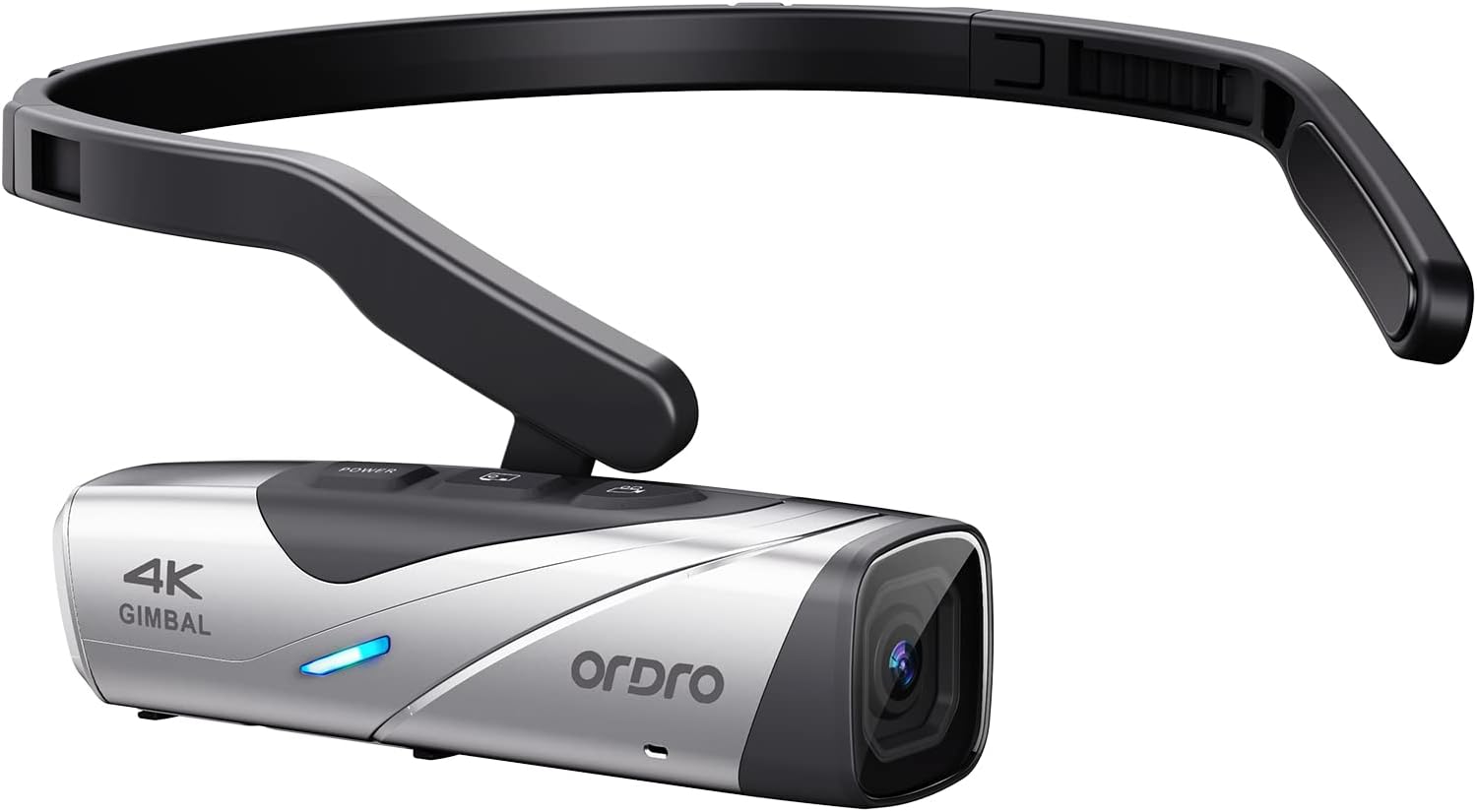 Head Cam Buy ORDRO EP7 4K 60FPS Camcorder Head-Mounted Video