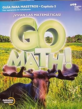 Staple Bound Vivan Las Matematicas! Go Math! Teacher Edition Chapter 5 Book