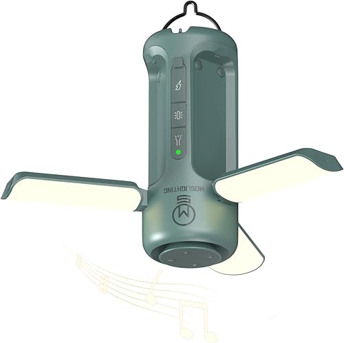 Miniatura 8 de Linterna de camping plegable recargable, luz LED plegable de 10000 mAh para tienda de campaña al aire libre, IP54 impermeable, 1500LM luces de