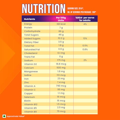 Image of Bournvita Chocolate Nutrition Drink, 2 Kg