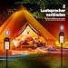 blonbar Bluetooth Lautsprecher mit Flammenlicht, IP65 Wasserdicht Outdoor Lautsprecher & Taschenlampe für Terrasse, Garten,Geschenke für Männer, Frauen (2)