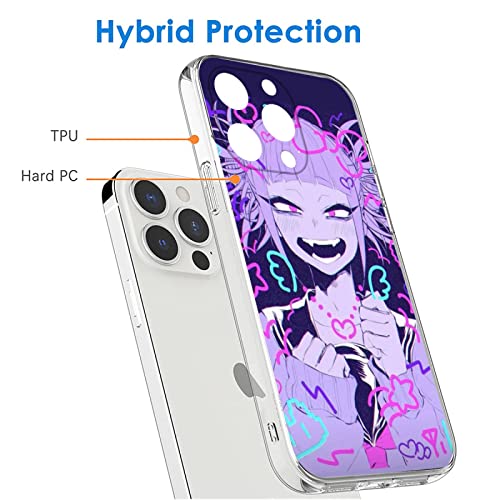 Prettoo Compatible With Iphone 11 Pro Toga Himiko My Academia For Man Woman Boy Girl Shatter Resistance Shockproof Protective Thin Phone Case, Black #TOP1
