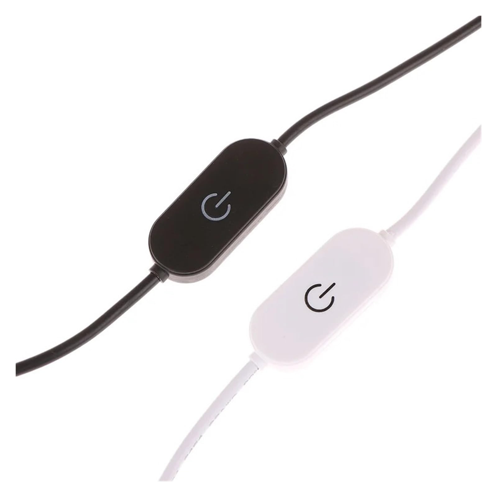 Cavo interruttore dimmer tattile 2A 5V U da 1,5MU Controller dimmer con uscita da 2,0A a 2 fili(Black)