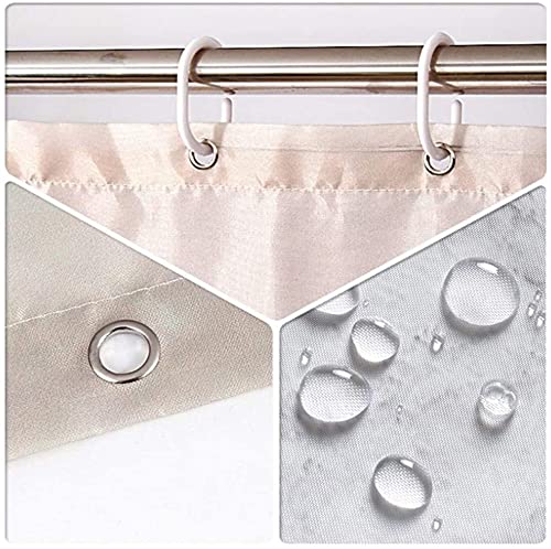 SLCSL 4-teiliges Harley Davidson Duschvorhang-Set für Badezimmer, rutschfest, WC-Vorleger + WC-Deckelbezug + Badematte… – Bild 3