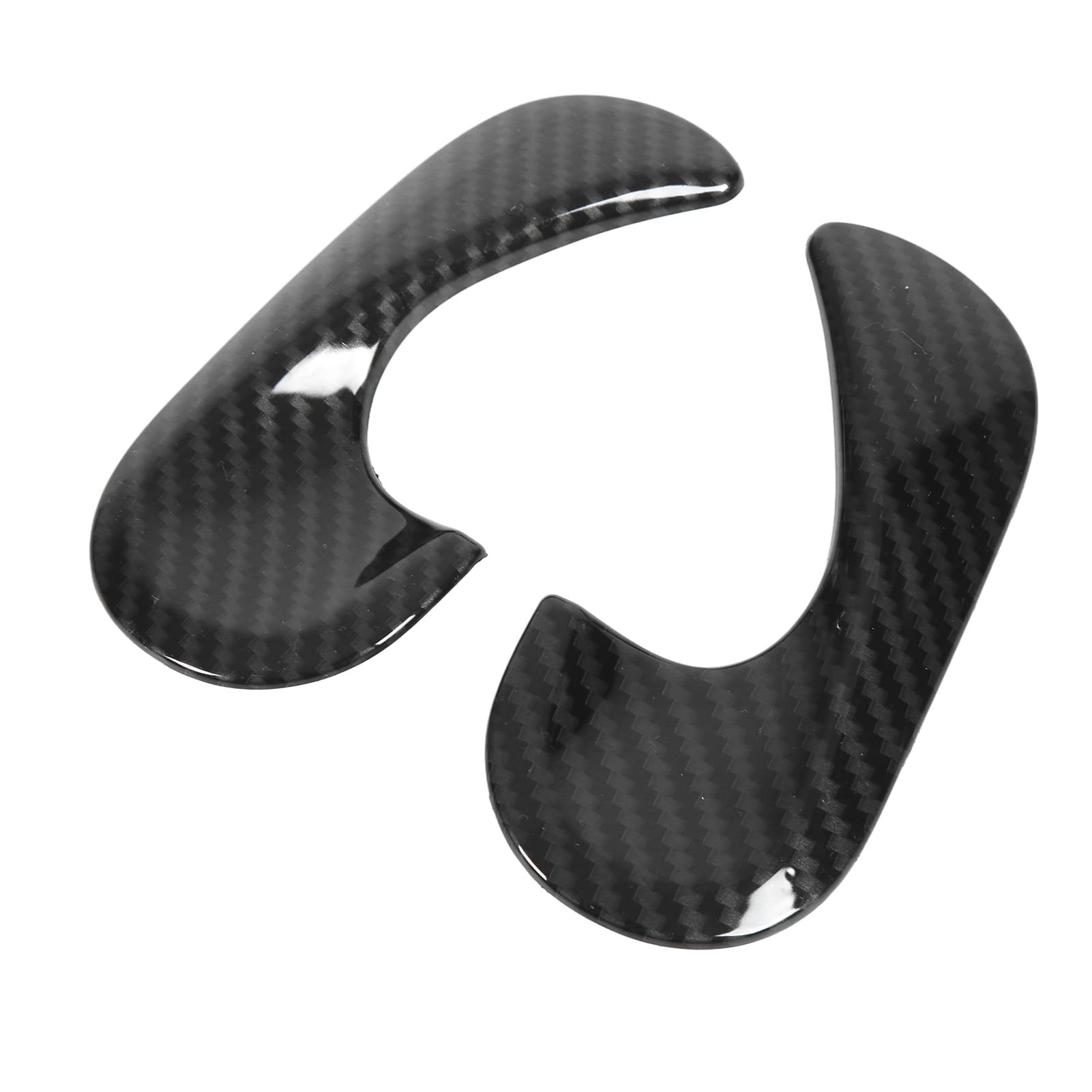 Copertura Maniglia Interna Porta in Stile Fibra di Carbonio per Fortwo A453 C453 Facelift 2015‑2020 Protezione Interni Auto Adesivo Decorativo -Graffio