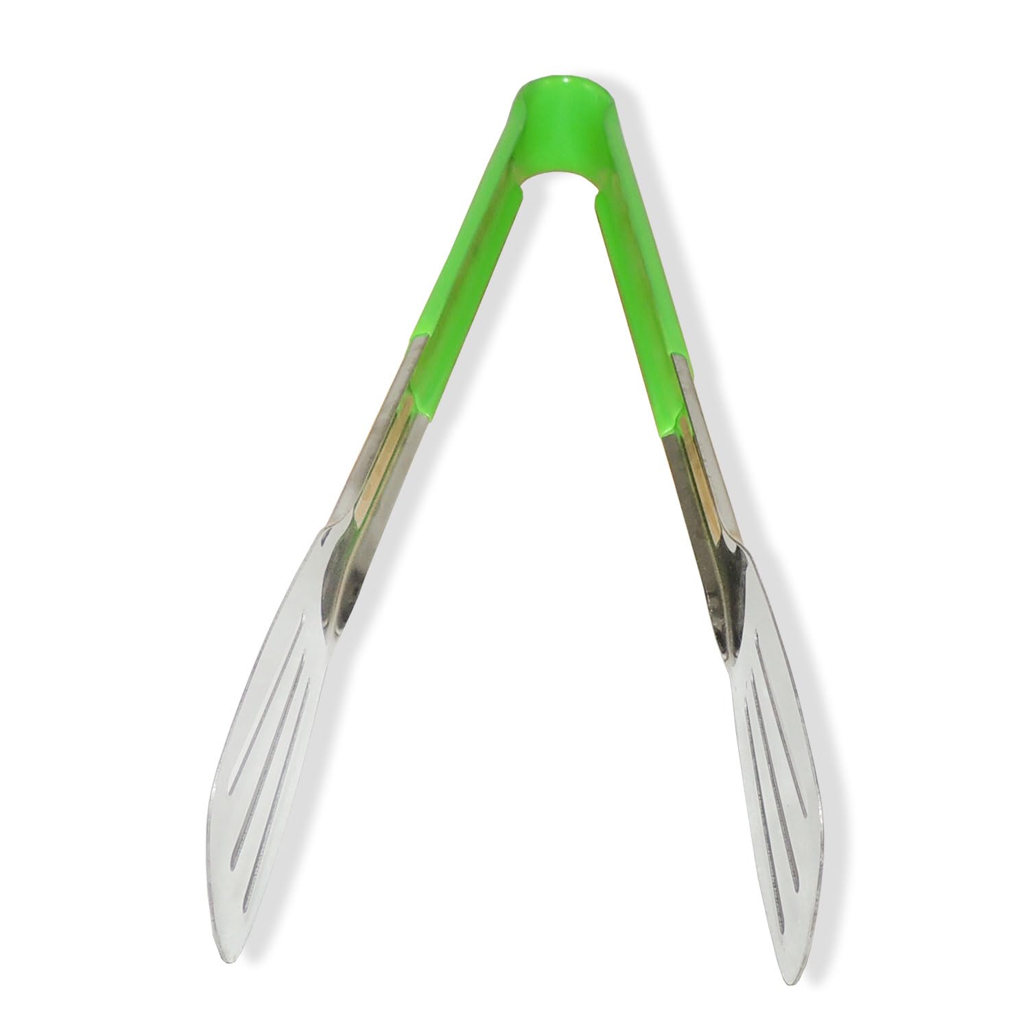 Stainless Steel Green Vinyl Coated Utility Tong 23 cm Long plen