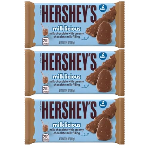 Chocolate Bar Bundle With Hershey's Milklicious Bar 40g (3 Pack)