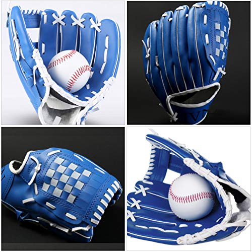 Garneck Luvas de beisebol com mão esquerda e direita, luva de campo de softbol para adultos e jovens