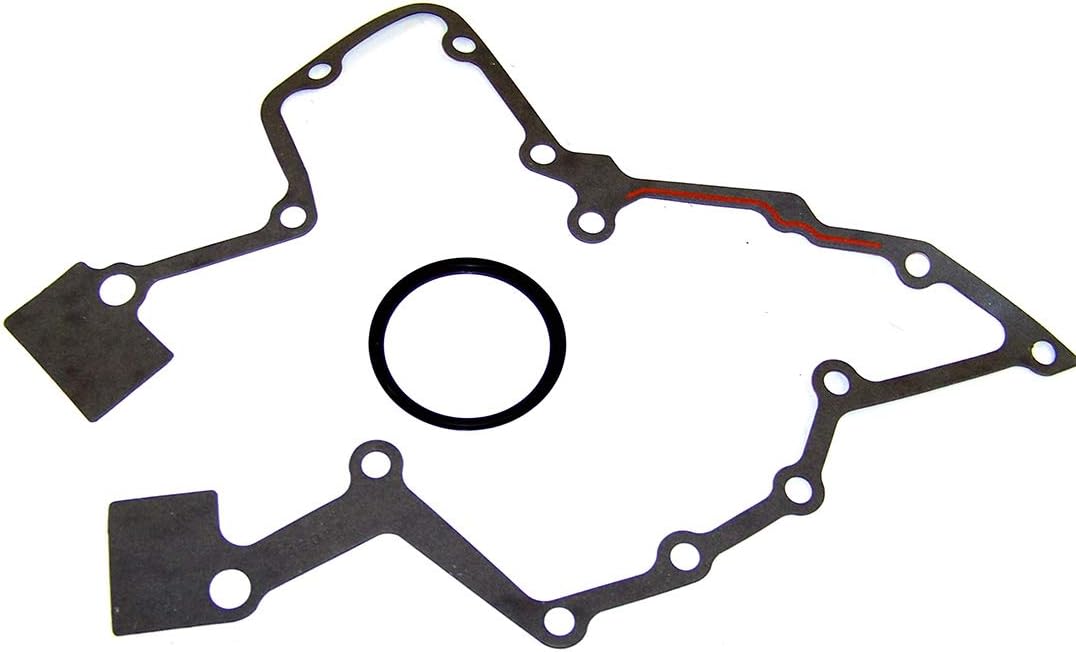 DNJ TC1166 Timing Cover Gasket for 2003-2017, Dodge, Ram, 2500, 3500, 4500, 5500, Ram 3500, 5.9L, 6.7L, OHV, L6, 24V, 359cid, 408cid, Turbocharged