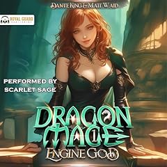 Dragon Mage: Engine God Audiolibro Por Dante King, Matt Waid arte de portada