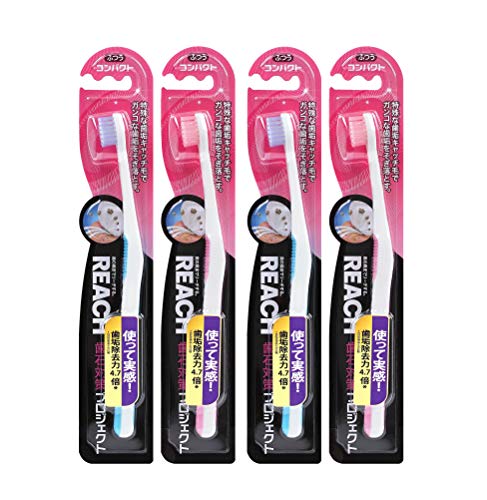 Amazon.co.jp限定 リーチ 歯石対策プロジェクト歯ブラシ4本