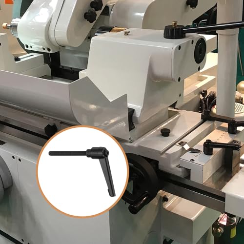 Image of uxcell 4Pcs M6 x 50mm Adjustable Knobs Handle Male Thread Push Button Ratchet Quick Release Locking Rotating Bolt for Lathe Machinery, Black