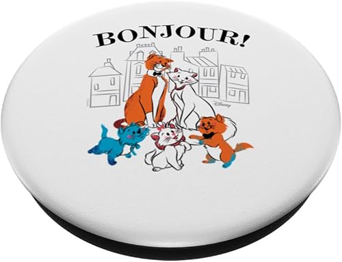 Miniatura 2 de Los Aristogatos - Bonjour! PopSockets intercambiables PopGrip